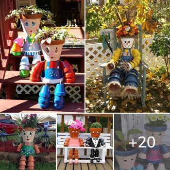 Amazing DIY Clay Pot People : Learn How To Make Them.lqh Amazing DIY Clay Pot People : Learn How To Make Them.lqh