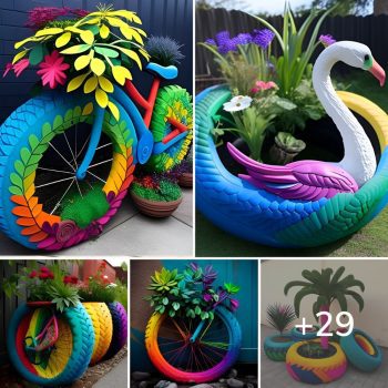 From Trash To Treasure: Discover Stunning Garden Decor Ideas Using Old Tires!.lqh From Trash To Treasure: Discover Stunning Garden Decor Ideas Using Old Tires!.lqh