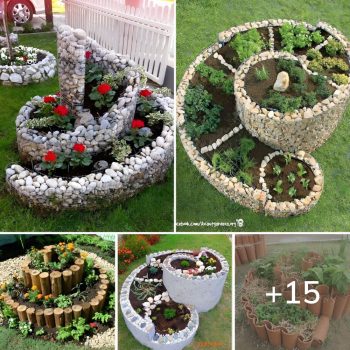 15+ Creative Spiral Garden to Break the Monotony in Outdoor Place.lqh 15+ Creative Spiral Garden to Break the Monotony in Outdoor Place.lqh
