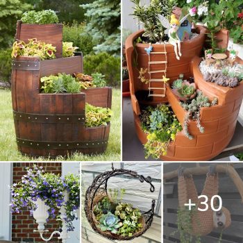 Brighten Up Your Garden With 30 Best Recycled Craft Ideas.lqh Brighten Up Your Garden With 30 Best Recycled Craft Ideas.lqh