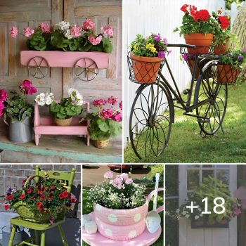 Do not rush to throw out old furniture and things: you can make charming DIY vintage decor for the garden.lqh Do not rush to throw out old furniture and things: you can make charming DIY vintage decor for the garden.lqh