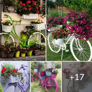 17 Super ideas for garden decorations made from old bicycles.lqh 17 Super ideas for garden decorations made from old bicycles.lqh