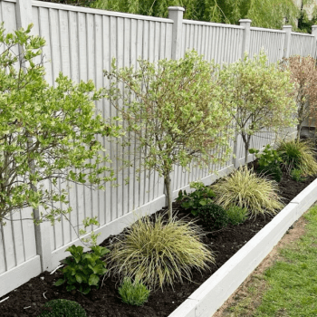 18 Stunning Fence Landscaping Ideas 18 Stunning Fence Landscaping Ideas