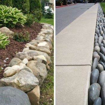 19 Stone Garden Edging Ideas 19 Stone Garden Edging Ideas