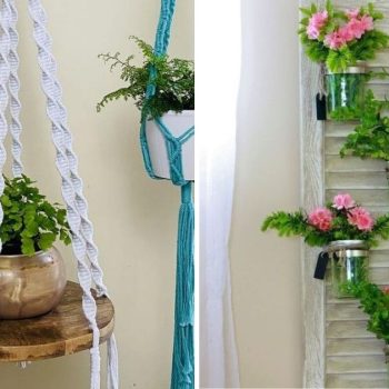 20 Upcycled DIY Plant Shelf Ideas