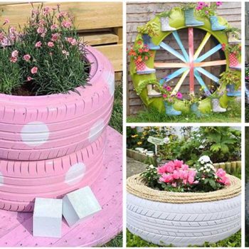 38 Inspiring Tire Flower Planter Ideas 38 Inspiring Tire Flower Planter Ideas